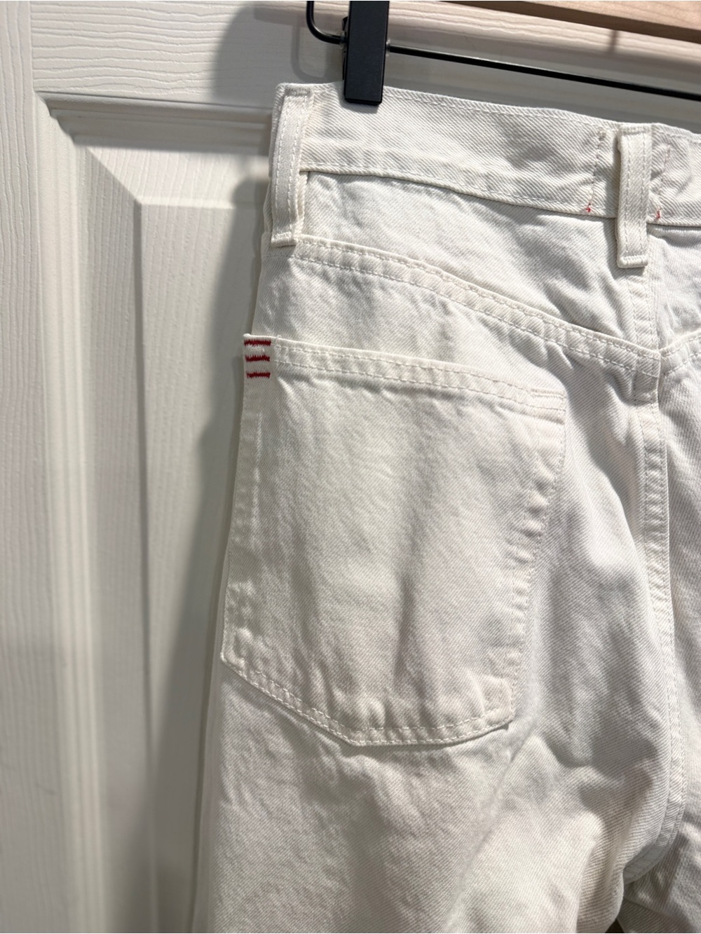 BDG Urban Outfitters High Waisted Baggy Jeans Ivory White 28 - Picture 9 of 11